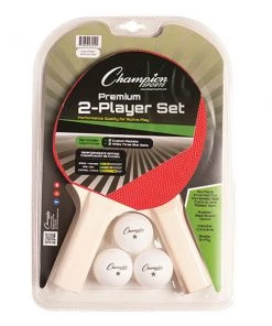 Champion Outdoor Fun Ping Pong Paddle- Two Player Set