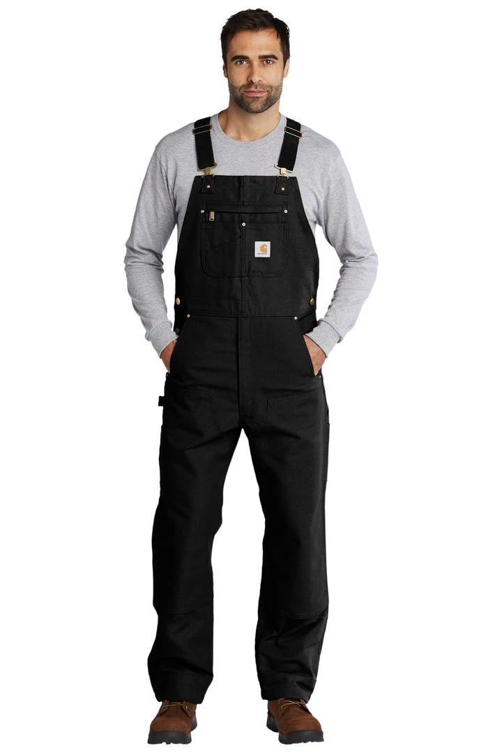 Carhartt Collection Carhartt Duck Unlined Bib Overalls. CT102776 4 Carhartt Collection Carhartt Duck Unlined Bib Overalls. CT102776