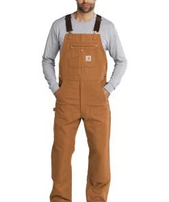 Carhartt Collection Carhartt Duck Unlined Bib Overalls. CT102776
