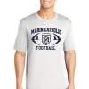 Sporttek Marin Catholic Football White Workout T-Shirt