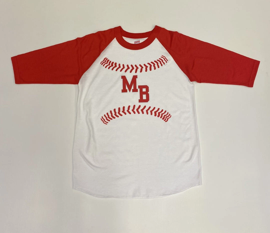 T & B Sports Marin Baseball 3/4 Sleeve Undershirt 3 T & B Sports Marin Baseball 3/4 Sleeve Undershirt