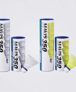 Outdoor Fun Yonex Mavis 350 Yellow (Medium Speed) Nylon Shuttlecock