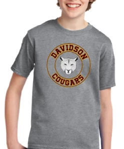 T & B Sports Davidson Middle School Spirit Wear Cotton T-Shirt