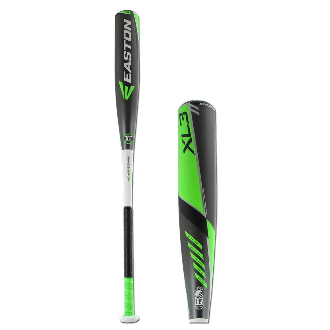 Easton XL3 Senior League Baseball Bat: SL16X38 3 Easton XL3 Senior League Baseball Bat: SL16X38
