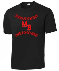 San Mar Marin Baseball Practice Shirt