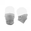 Badger Performance Face Mask-Silver Face Masks