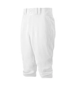 MIZUNO USA***** MIZUNO BASEBALL SHORT PANT YOUTH ( KNICKER ) - WHITE