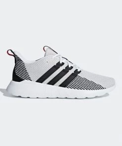 Adidas Men's Questar Flow Shoes-White/Black