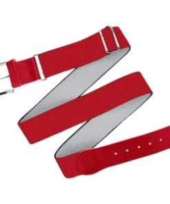 T & B Sports Red Adjustable Baseball Belt