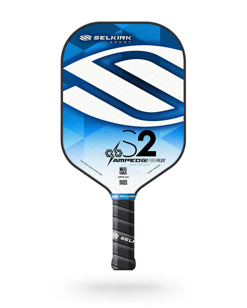 Selkirk Amped S2 Light Paddle - Blue 3 Selkirk Amped S2 Light Paddle - Blue