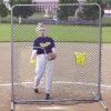 Tag Softball Protective Screen With Cutout 2 Tag Softball Protective Screen With Cutout