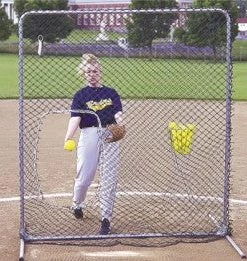 Tag Softball Protective Screen With Cutout